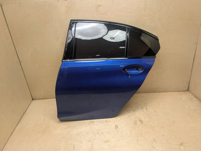 2019-2026 BMW 330 M340i G20 Rear Left Driver Door Shell Panel Blue C31