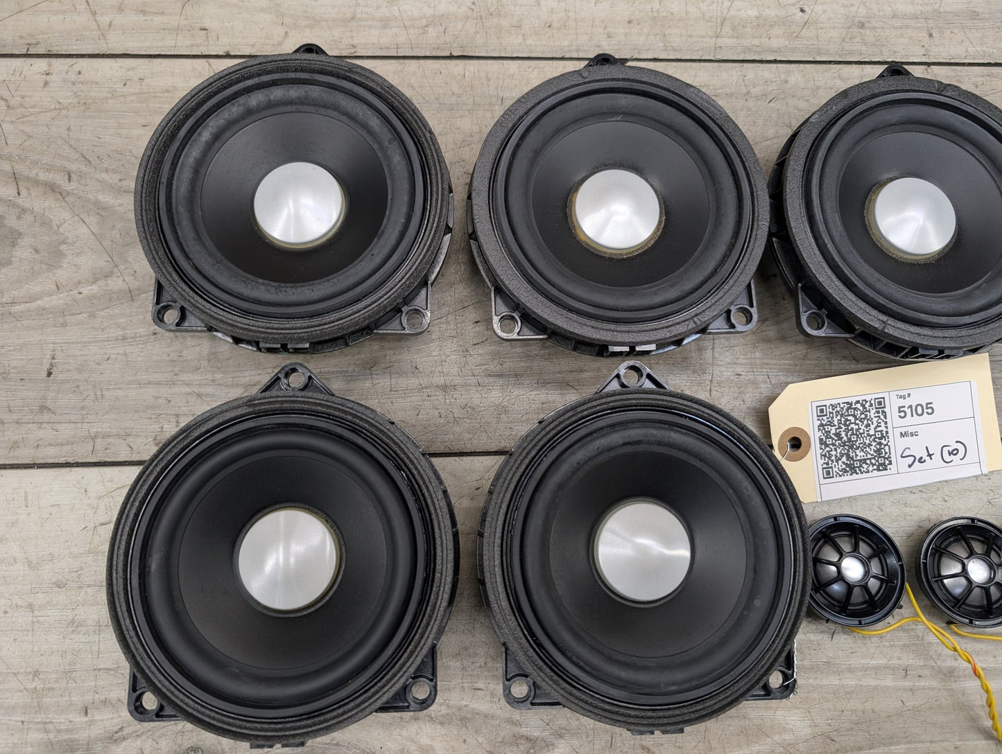 OEM BMW F30 F32 F82 M4 G12 Sound System Speaker Subwoofer HARMAN KARDON SET