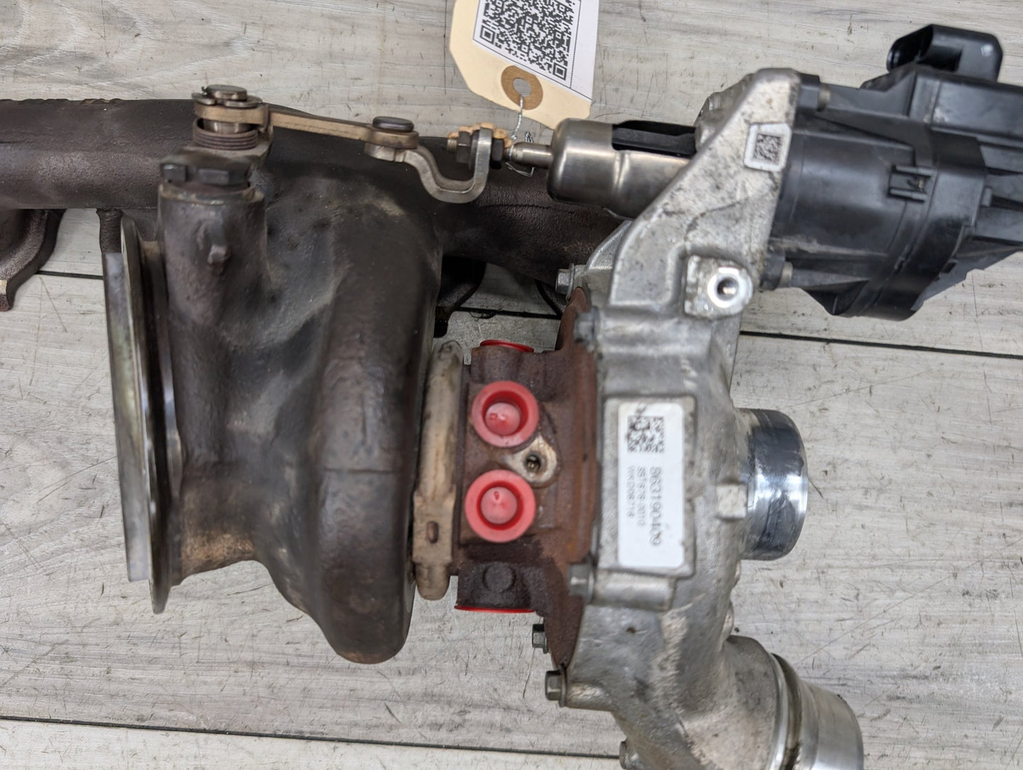 OEM BMW G01 G20 G22 G23 G26 G30 G42 330 430 530 Turbo Charger w Manifold B46 K