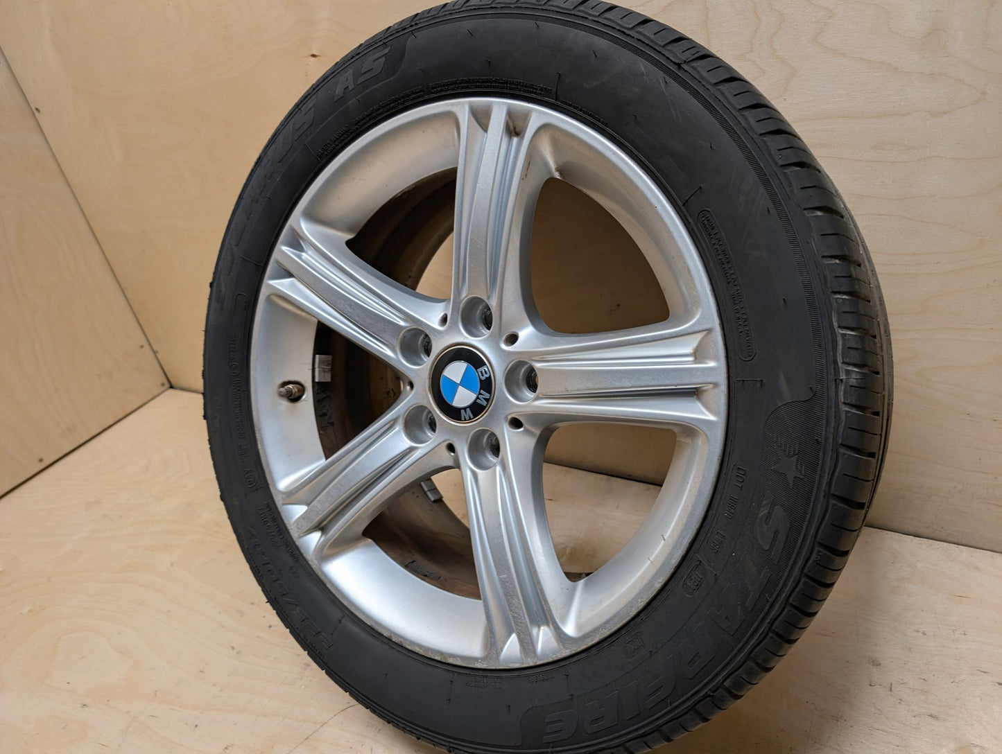 OEM BMW F30 F32 F33 F36 328 335 428 Wheel Rim 17x7.5 ET:37 Star Spoke Style 393