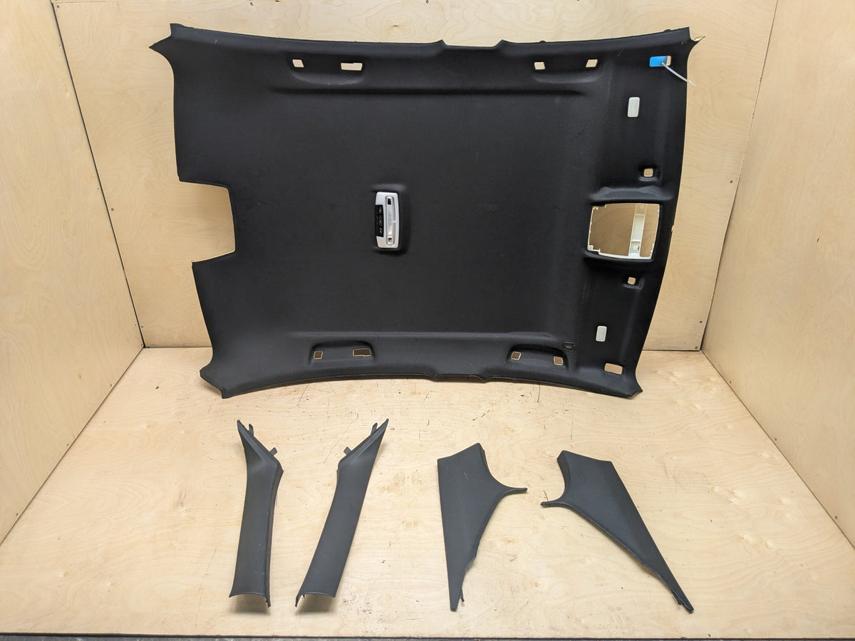 2012-2018 BMW 320i 335 340 330 F30 Headliner BLACK SET OEM *No Sunroof