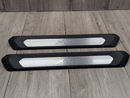 18-24 OEM BMW G01 G02 X3 X4 X Line Front Left Right Door Cover Trim Sills PAIR