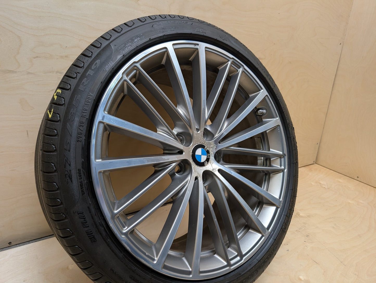 17-23 OEM BMW G30 530 540 M550 Wheel Rim 19x9" ET:44 V Spoke Style 635