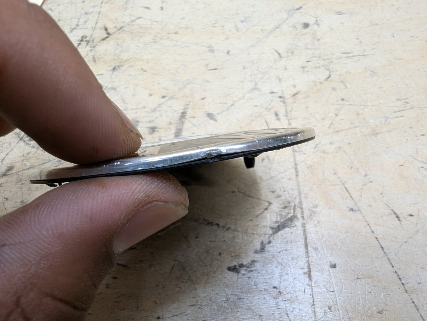 Genuine OEM BMW F39 F90 G20 G30 G80 M3 Bumper Hood Trunk Rear Round Emblem 74mm