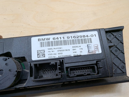 2007-2013 BMW 335i E93 Front AC Heater Climate Control Switch 9162984