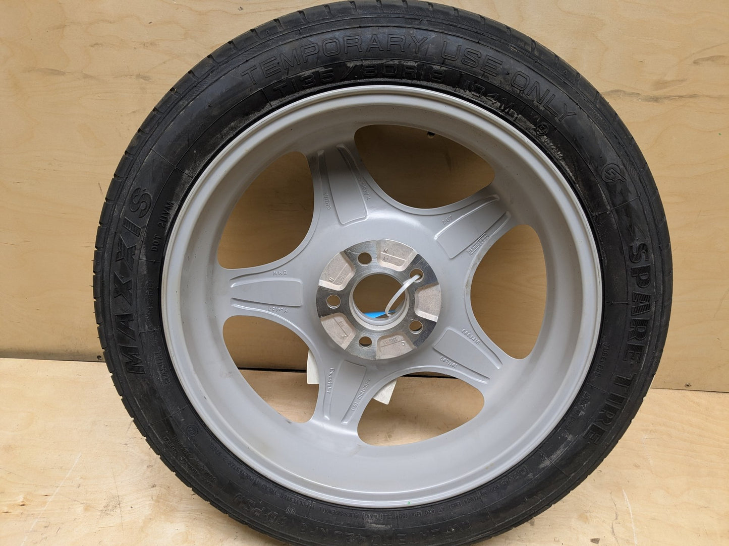 OEM BMW G01 G02 G12 G30 530 540 M550 X3 X4 Spare Tire Wheel Rim Donut 18x4 ET-1