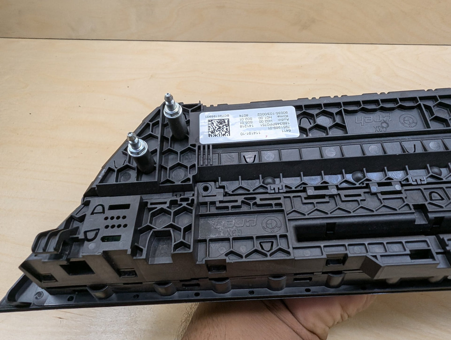 18-21 OEM BMW G01 F97 X3 X3M AC Climate Control Panel Radio Media Buttons