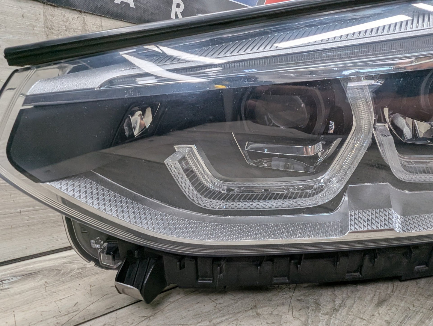 18-21 OEM BMW G01 G02 F97 F98 X3 Left Driver ICON Adaptive Headlight + Modules