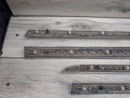 2016-2022 BMW 750Li G12 Front Rear Left Right Exterior Door Trim Molding SET 7397869