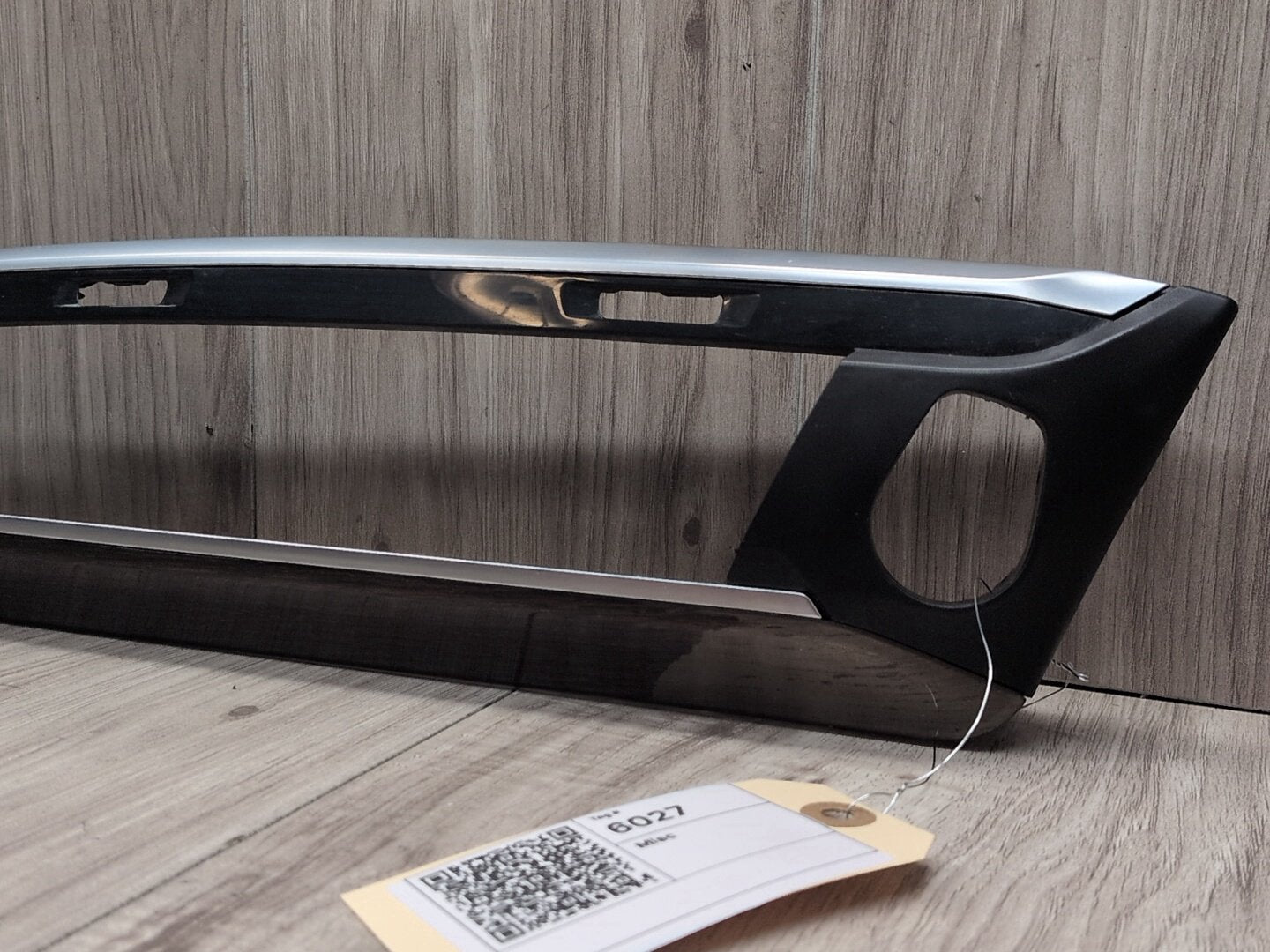 18-21 OEM BMW G01 G02 X3 X4 Dash Dashboard Center Air Vent Trim Panel DARK OAK