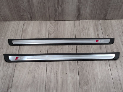 2008 - 2017 Audi S5 8T Front Left Right Scuff Plate Door Sill SET 8T0853373