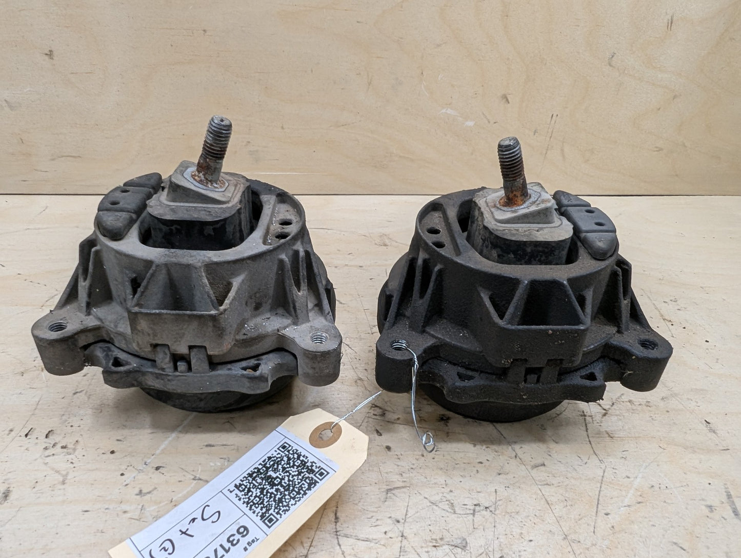 2012-2018 BMW F30 328i N20B20O0 Left Right Engine Bracket Support Mount SET 6787657