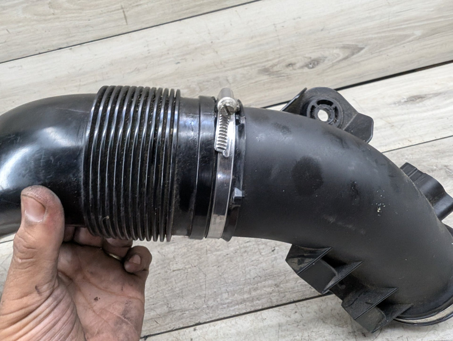 11-16 OEM BMW F10 N55 Engine Turbo Intercooler Induction Pipe Hose Duct