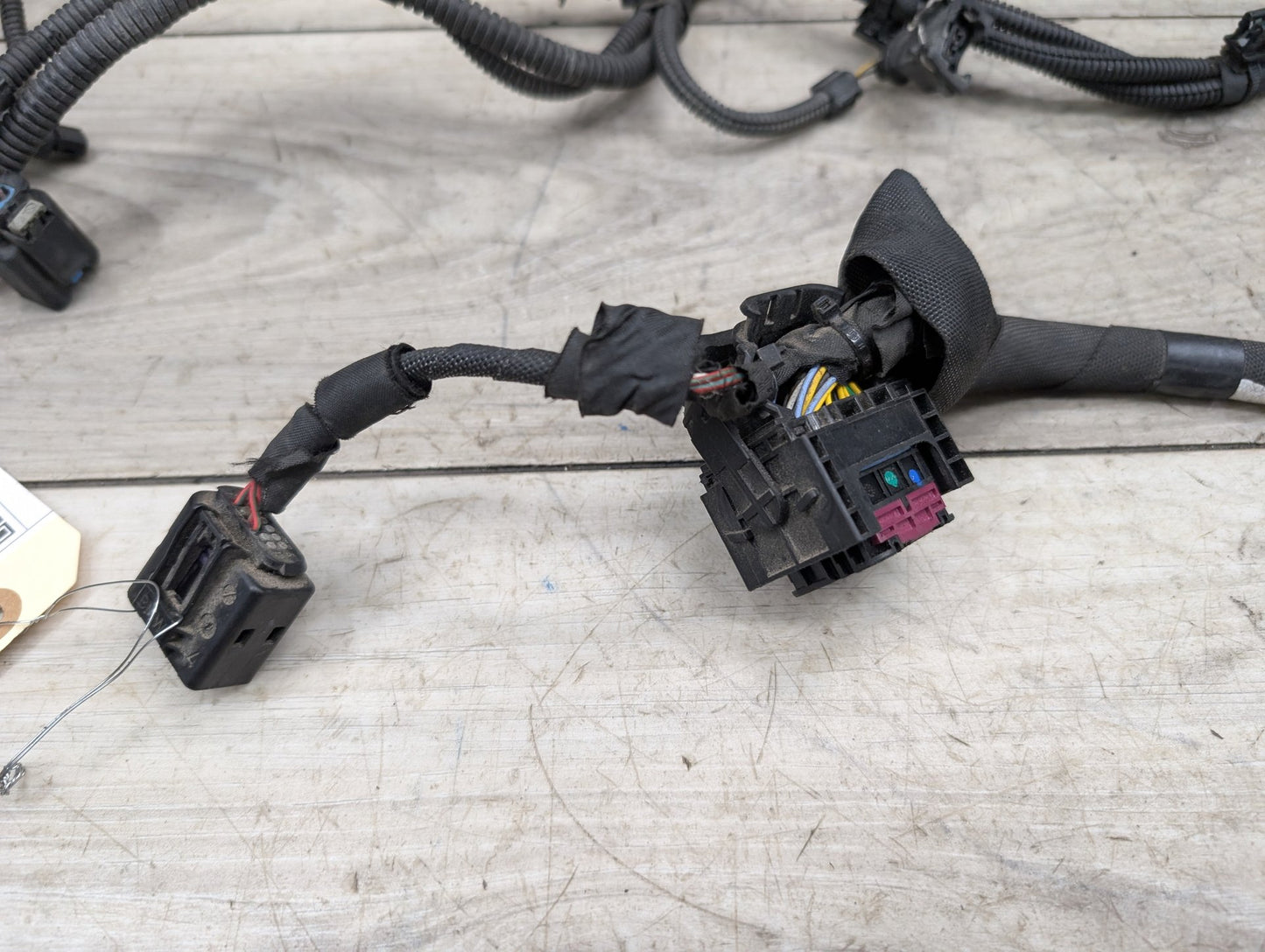 16-19 OEM BMW G30 G12 540 740 Engine B58 Wiring Wire Harness Plug Module 1