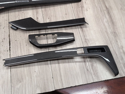 18-23 Audi S4 Front Rear Left Right Center Console Interior Trim SET
