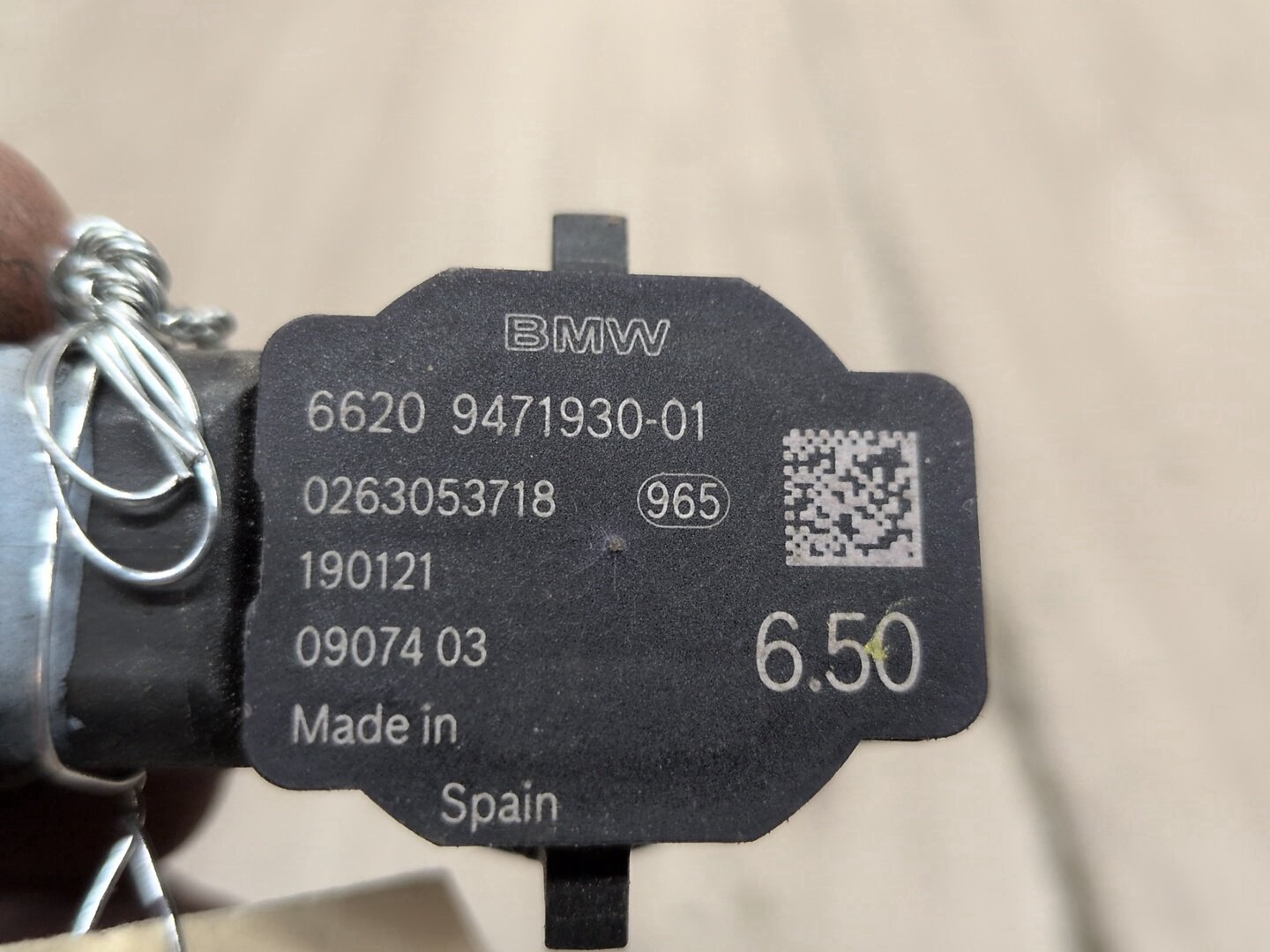 OEM BMW F44 G05 G12 G20 G22 G23 G26 G80 PDC Parking Distance Sonic Sensor Black