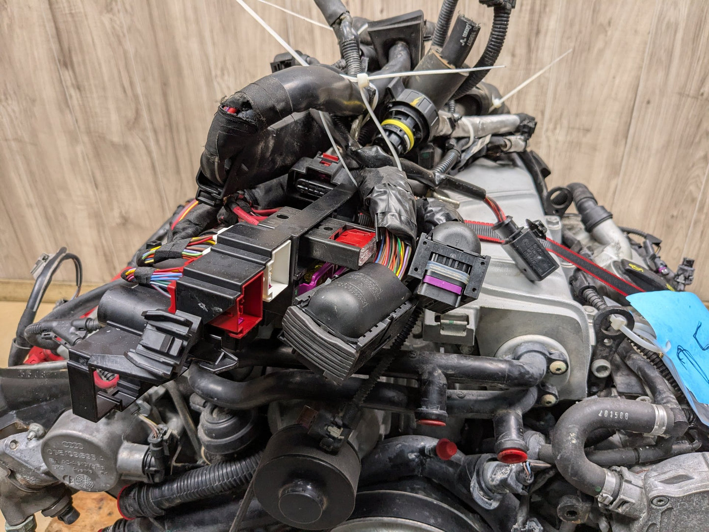 13-17 AUDI S4 S5 SQ5 A6 A7 3.0L CTUB Supercharged Motor Engine Assembly OEM TESTED 148k