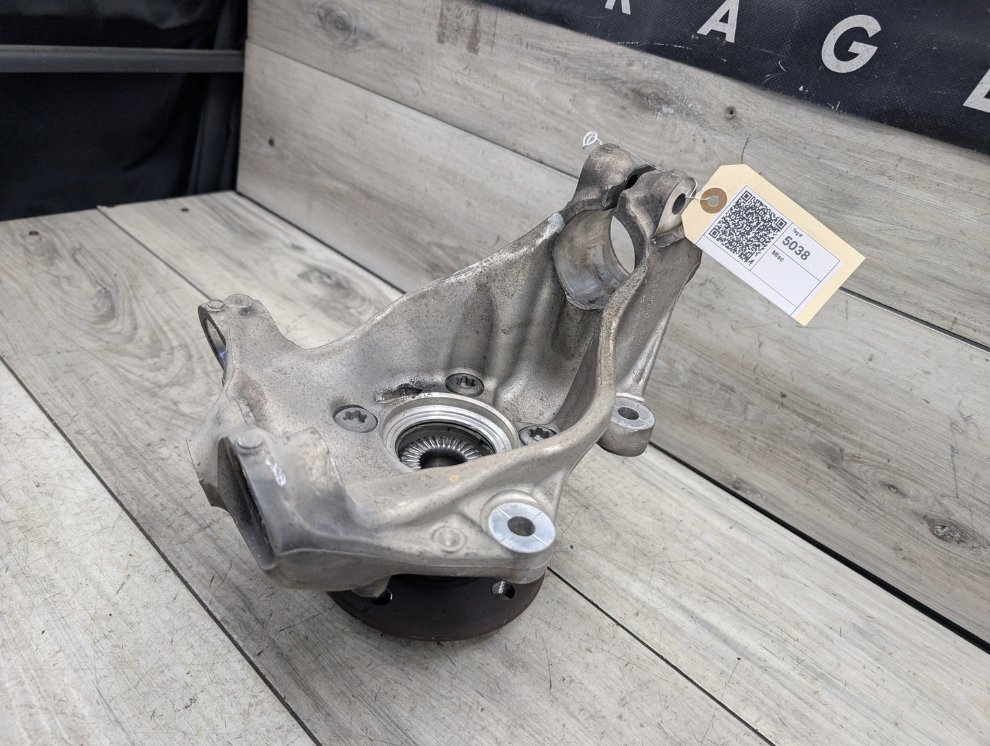 2014-2019 BMW F34 3 Series Front Right Passenger Spindle Hub Carrier Knuckle OEM