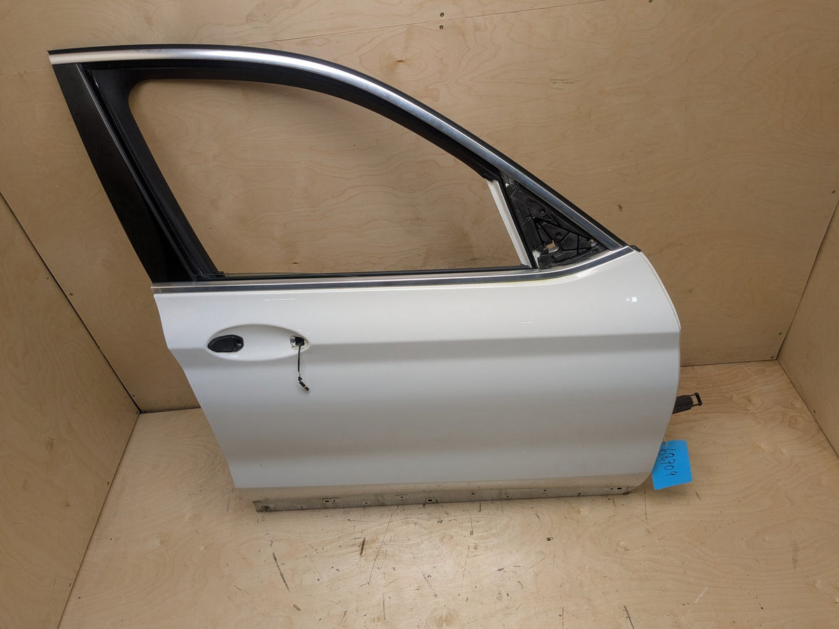 18-24 OEM BMW F97 G01 X3 X3M Front Right Passenger Door Shell Panel White 300