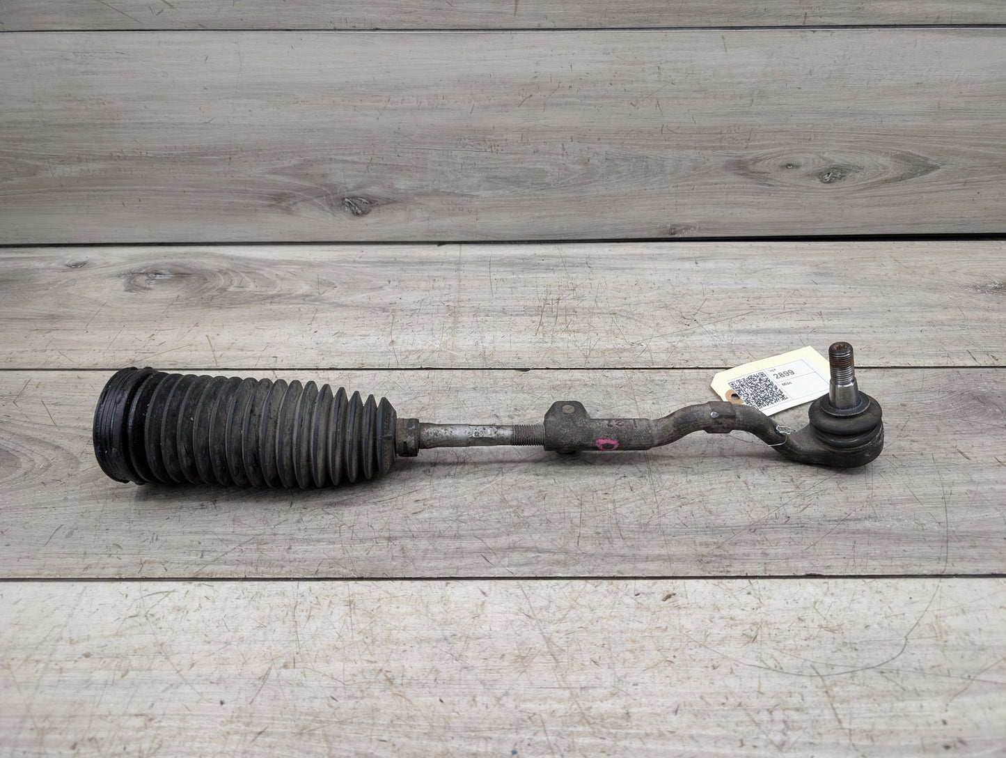 2014 - 2018 BMW X5 F15 Left Driver Tie Rod w/ Boot 6858735 N63B44O1