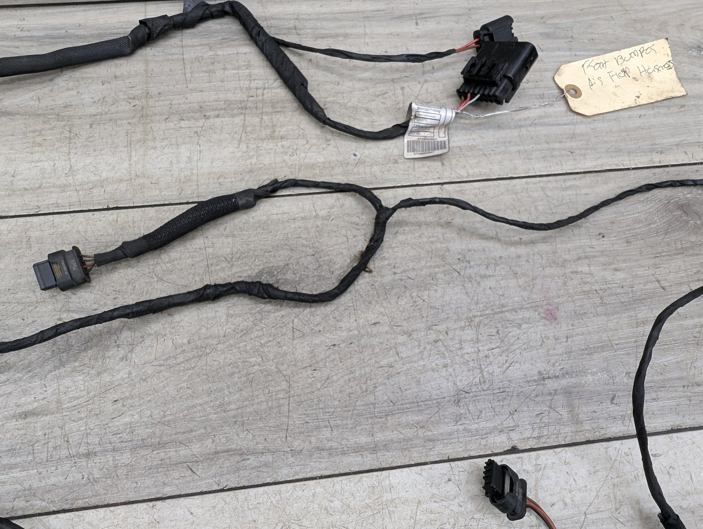 2017-2023 BMW 530i G30 Rear Bumper PDC Parking Sensor Wiring Wire Harness 4809636