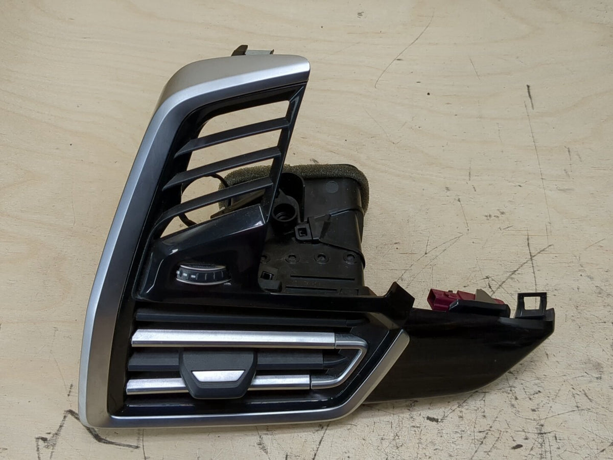 19-25 OEM BMW G05 G06 X5 X6 Left Driver Side Air AC Vent Dash Grille Aluminum