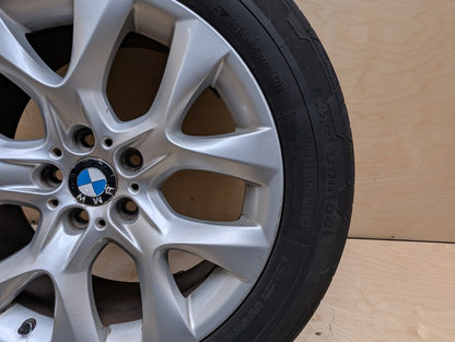 07-13 OEM BMW X5 E70 Wheel Rim 19x9 ET:48 LA Star Spoke Style 334