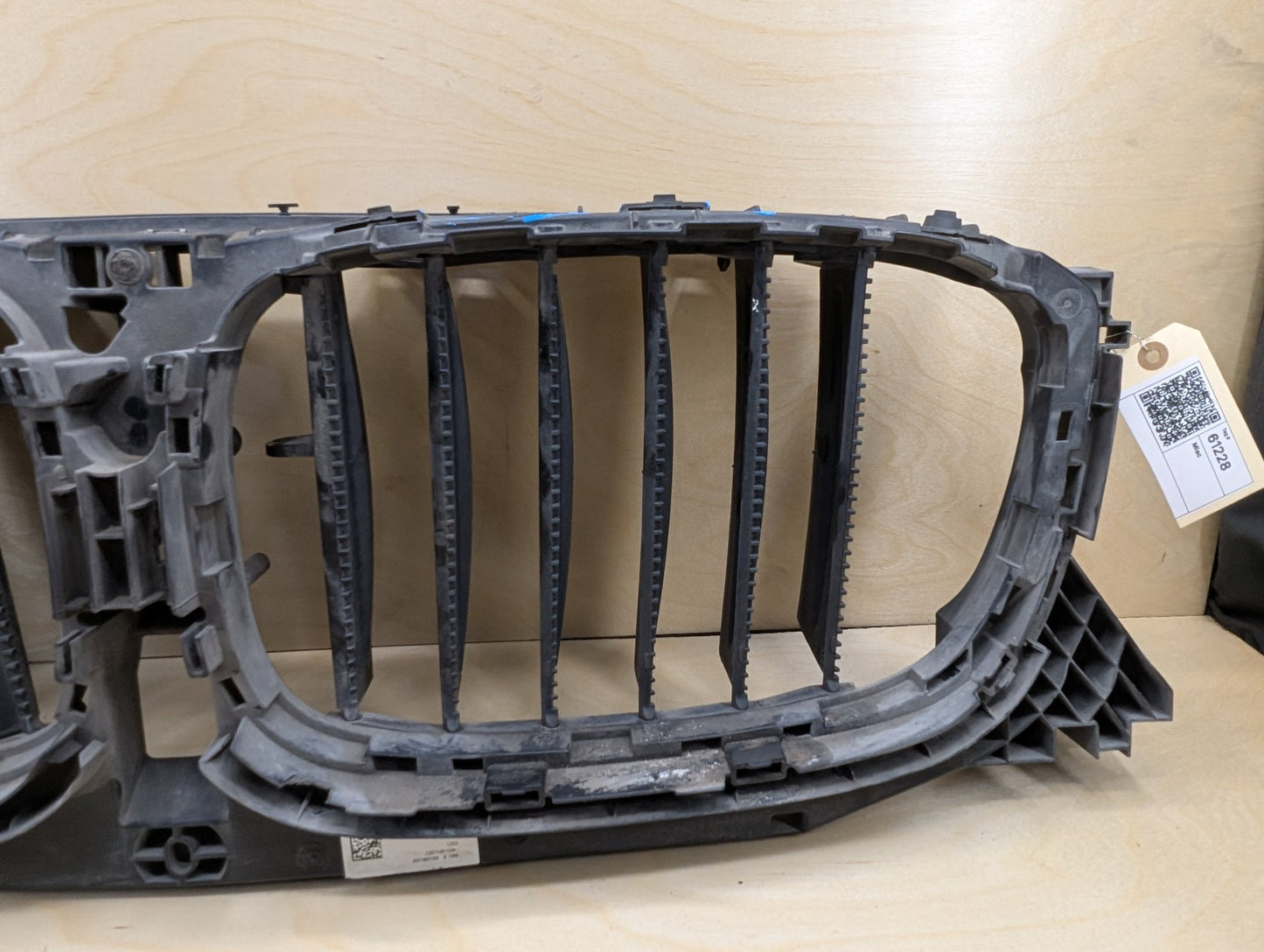 18-21 OEM BMW G01 G02 X3 X4 Front Upper Kidney Grille Air Flap Intake Shutter