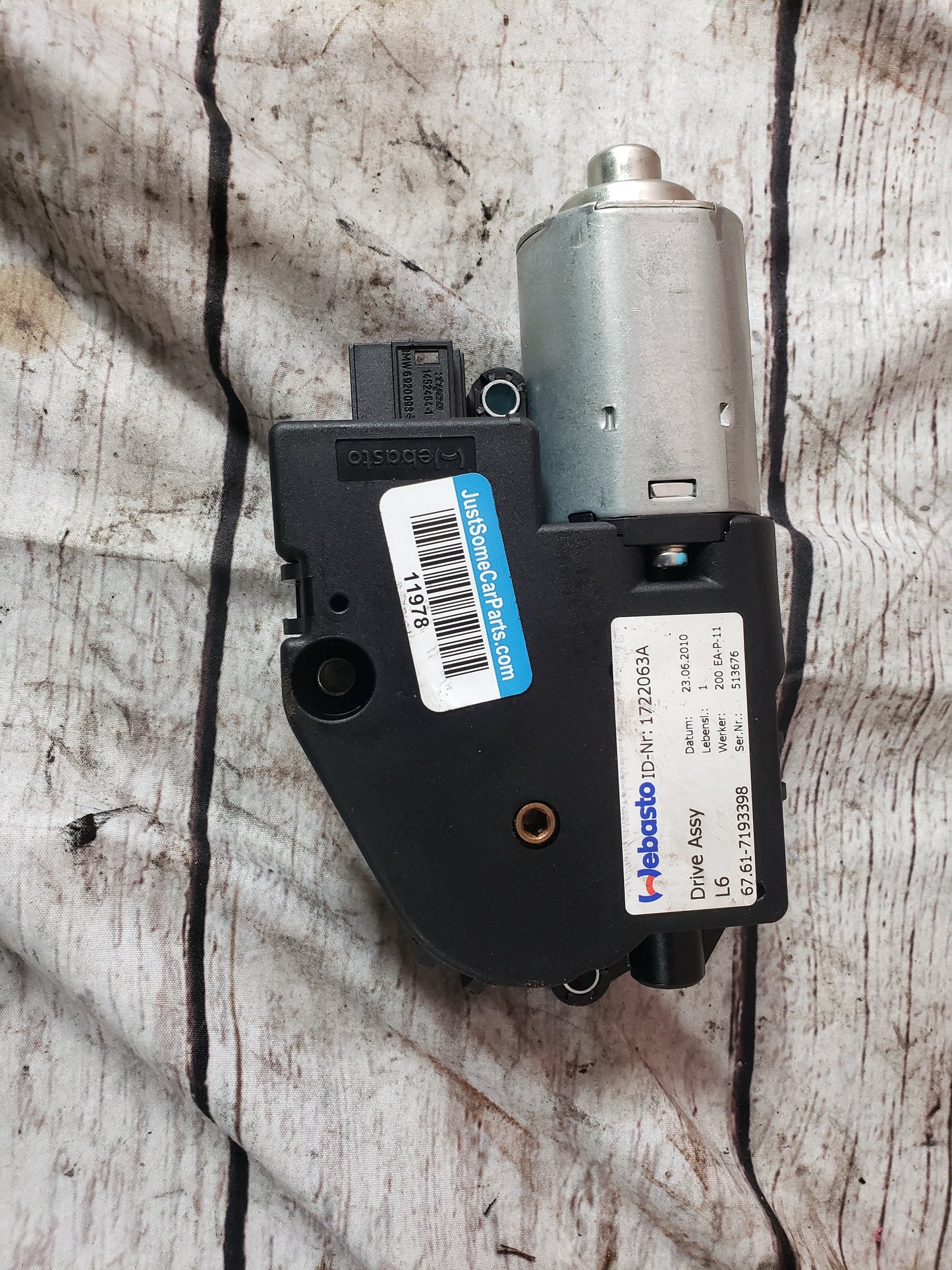 BMW 11-13 E82 135i Upper Sunroof Moon Roof Motor LCI