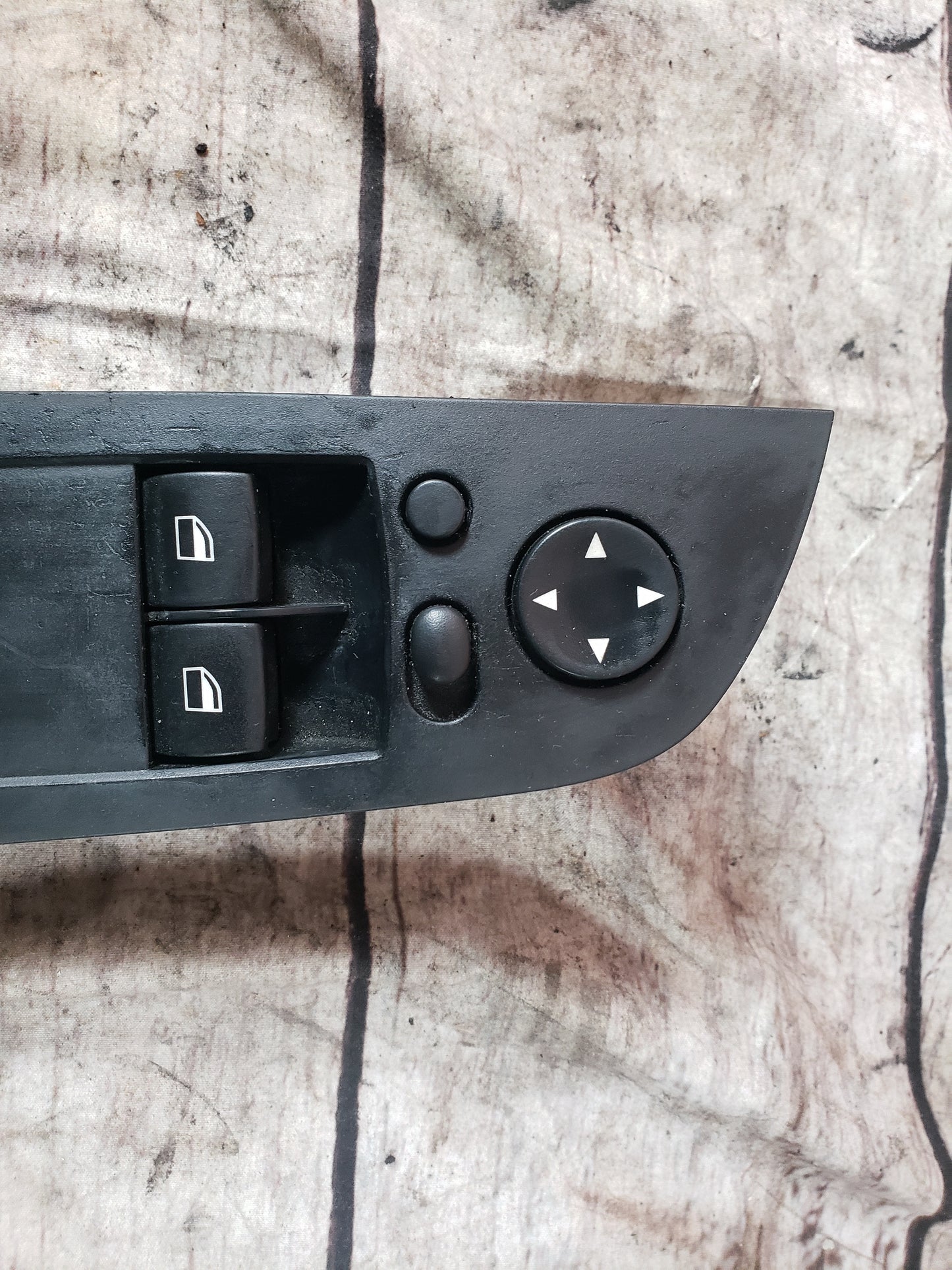 BMW 07-10 E92 335xi M3 Coupe Front Driver Left Main Window Switch Black Pre LCI