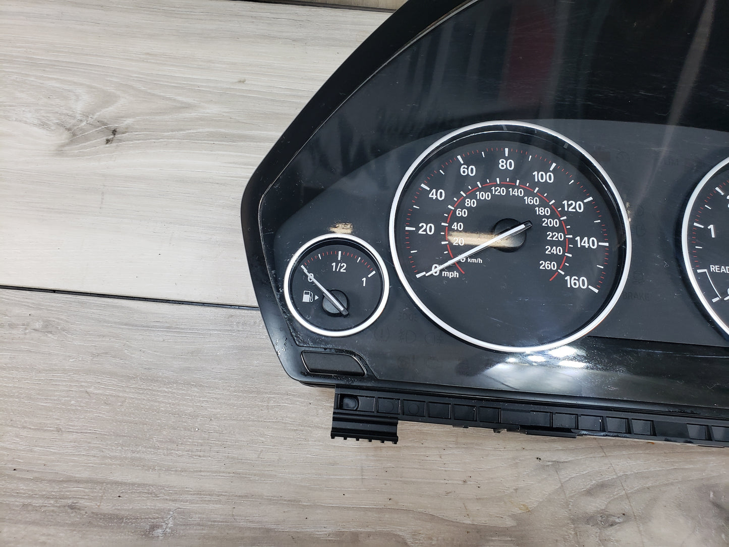 BMW 14-17 F32 435i Speedometer MPH Speedo Sport Red Line Pre LCI