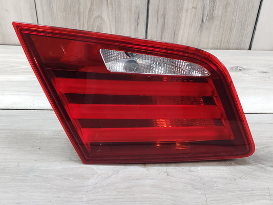 11-13 OEM BMW F10 528 535 550 M5 Rear Driver Left Side Inner Trunk Tail Light