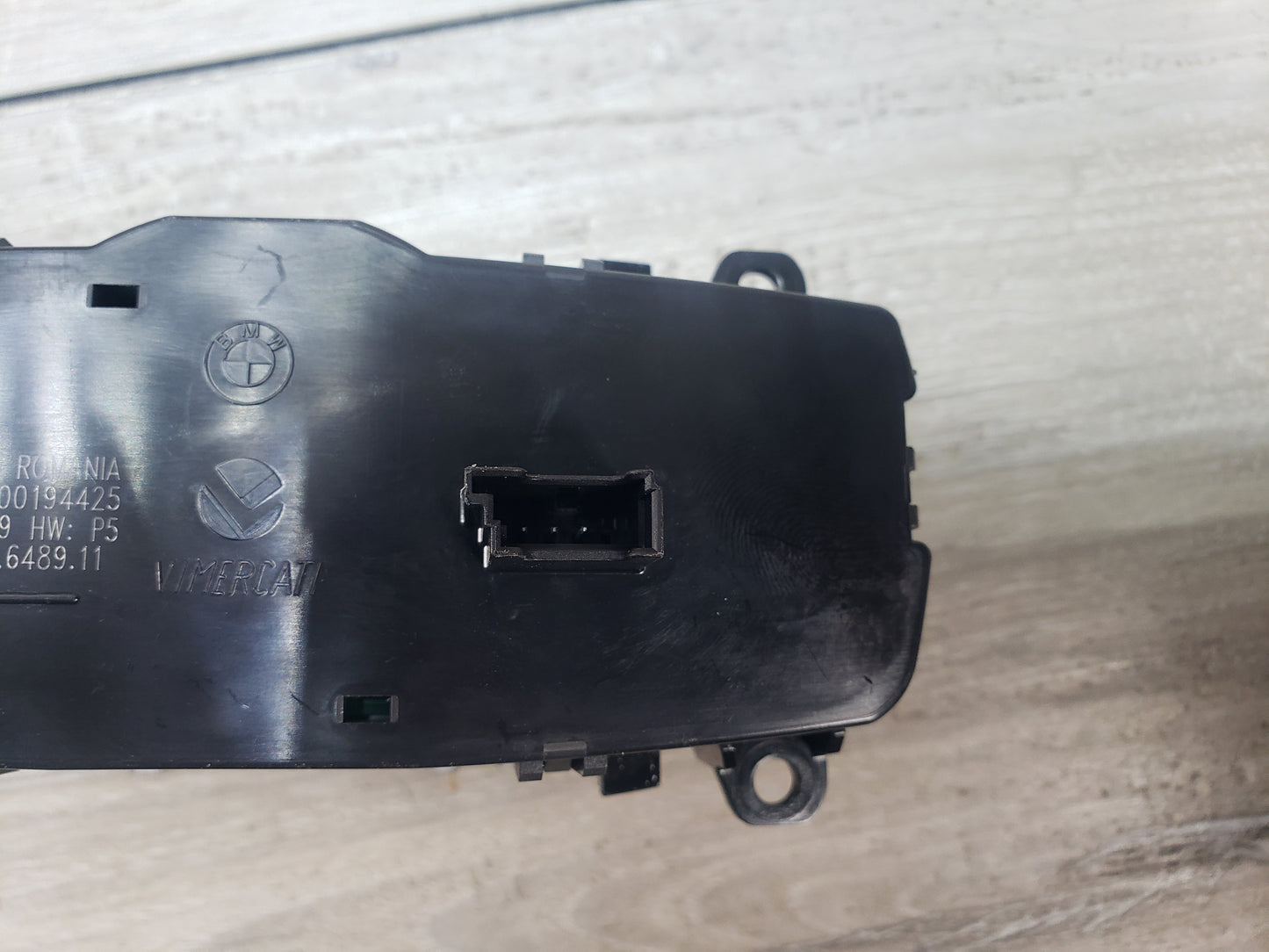 BMW 14-16 F22 235i Headlight Switch Control Panel Light Module BLACK Pre LCI