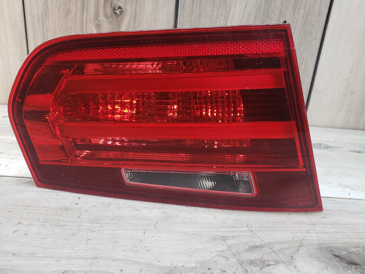 BMW 12-15 F30 335xi Rear Left Driver Side Inner Trunk Tail Light Sedan Pre LCI