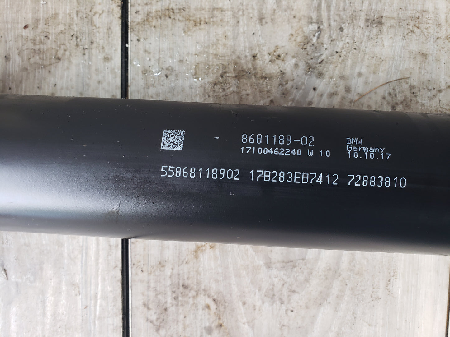 15-19 OEM BMW F22 F23 B58 AWD Driveshaft Axle Drive Shaft Assembly