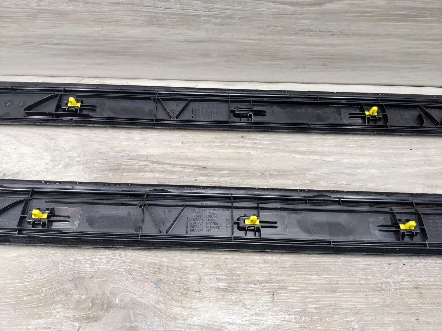 17-20 OEM BMW F22 M240 Door Sill Entrance Molding Scuff Plate Trim SET M SPORT