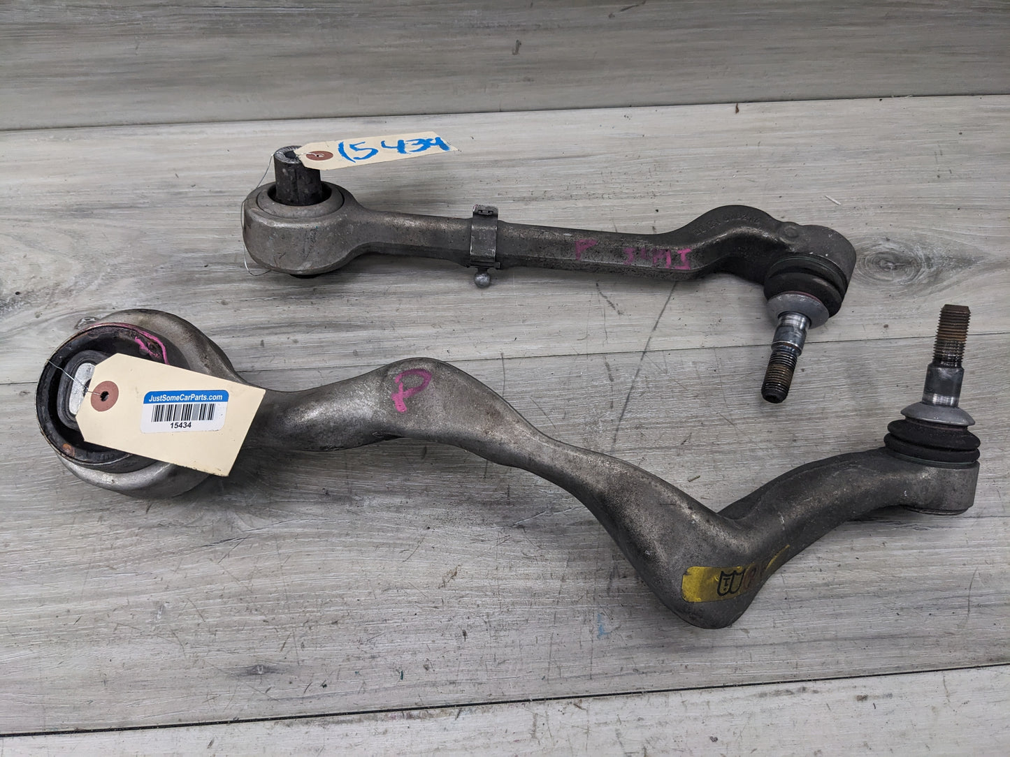 OEM BMW E89 Z4 RWD Front Right Passenger Lower Upper Control Arm