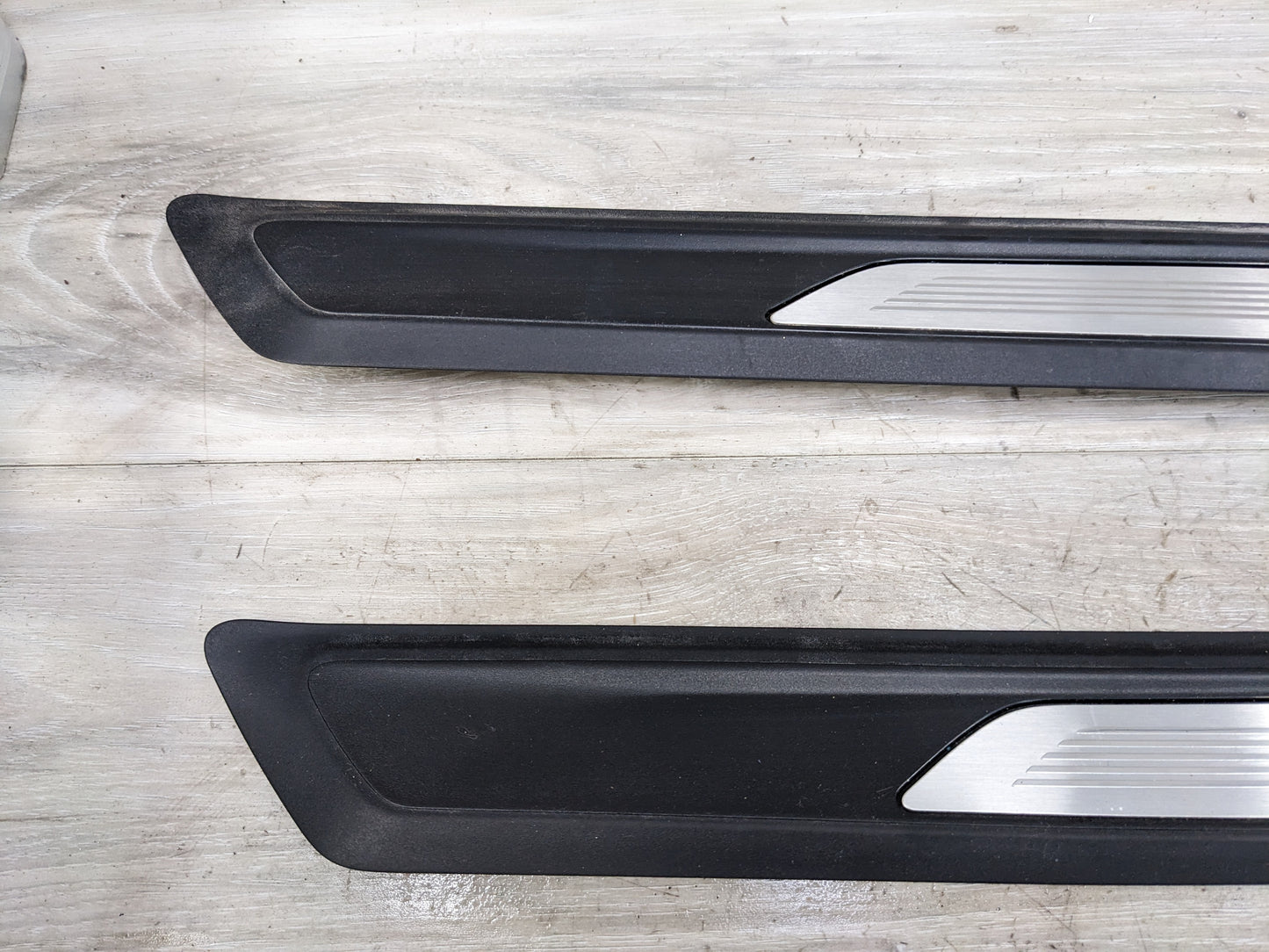 17-20 OEM BMW F22 M240 Pair Front Door Sills M SPORT Scuff Plate Trim SET