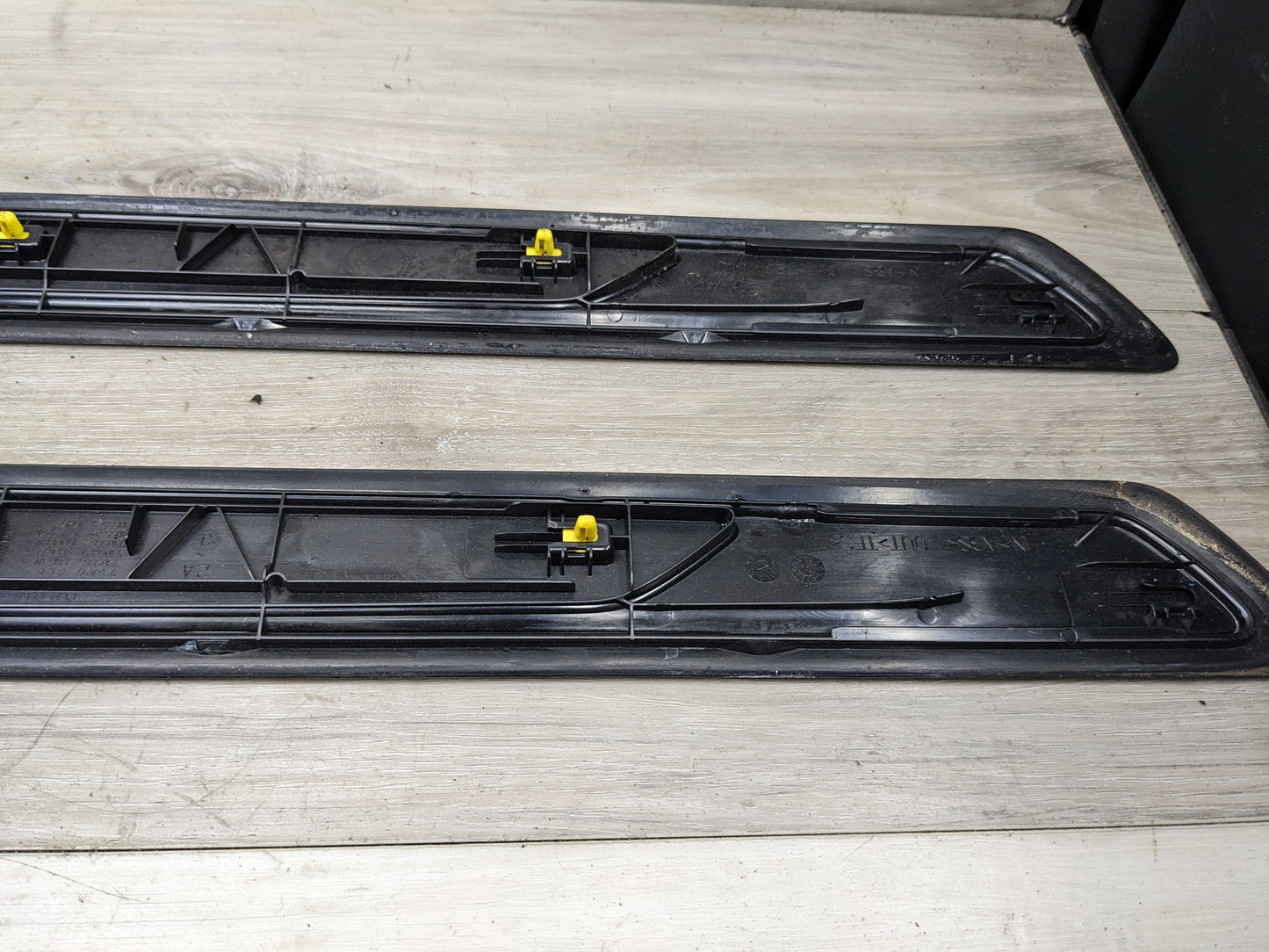 17-20 OEM BMW F22 M240 Pair Front Door Sills M SPORT Scuff Plate Trim SET