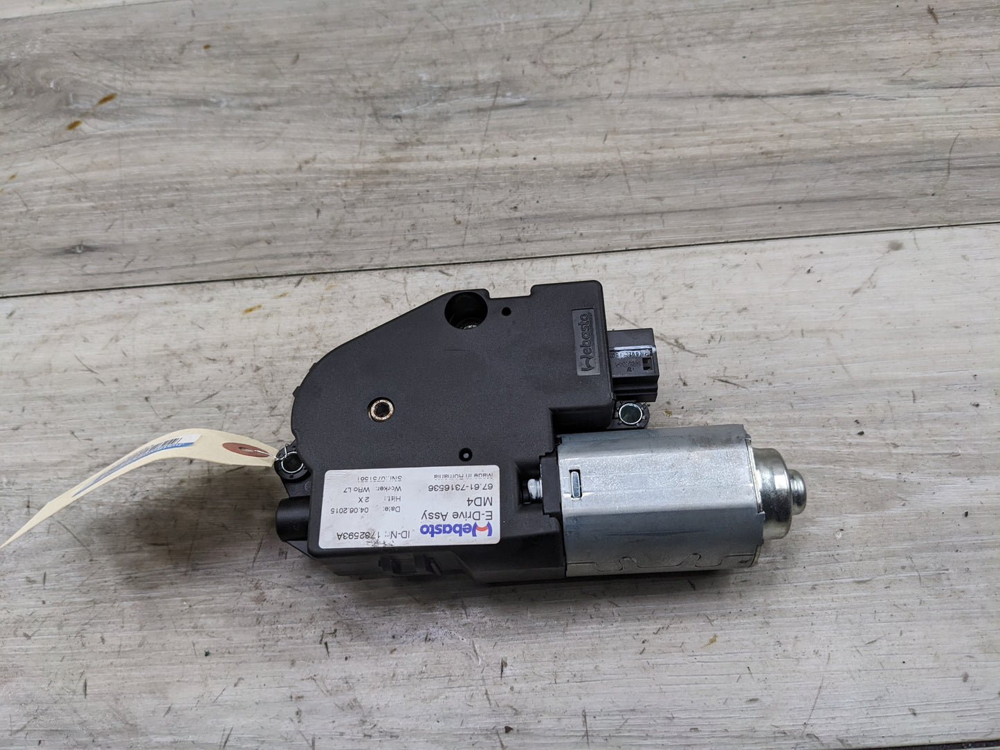 12-18 OEM BMW F22 F23 F30 F32 F36 F90 G11 Upper Sunroof Power Motor Drive Unit