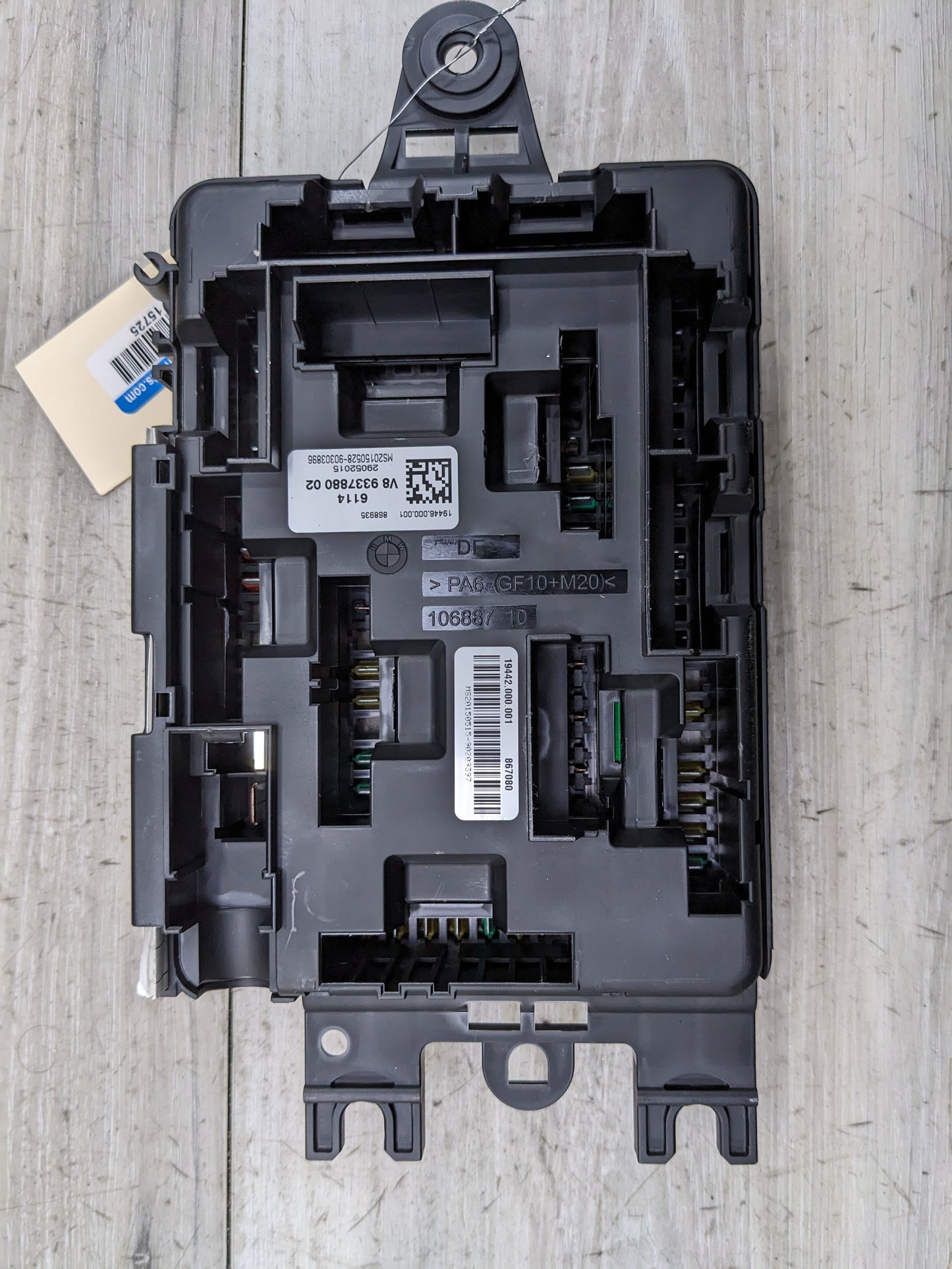 14-19 OEM BMW F22 F30 F32 F85 M2 M3 M4 X5 X6 Rear Power Distribution Fuse Box