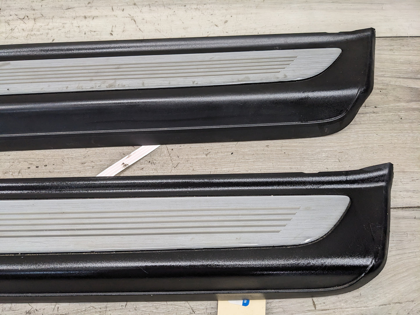 12-18 OEM BMW M6 F12 Front Door Sills Cover Illuminated Trim Scuff Plate SET