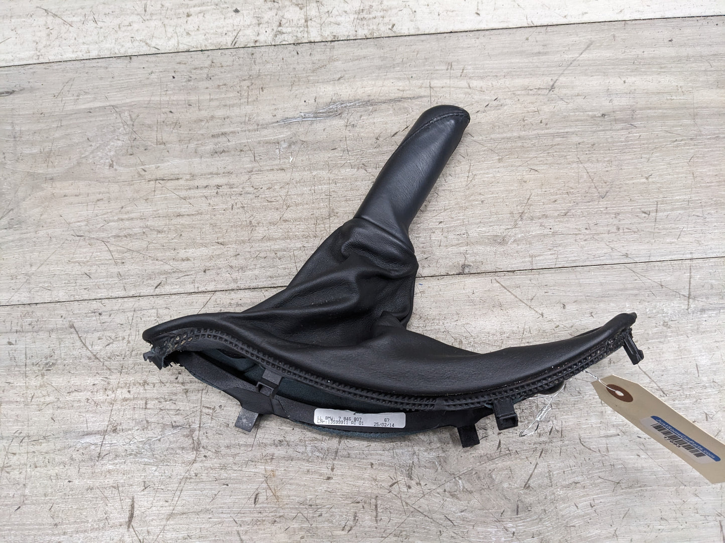 OEM BMW F30 F32 F80 F82 328 435 M4 Boot Hand Brake Handle Cover Leather BLACK