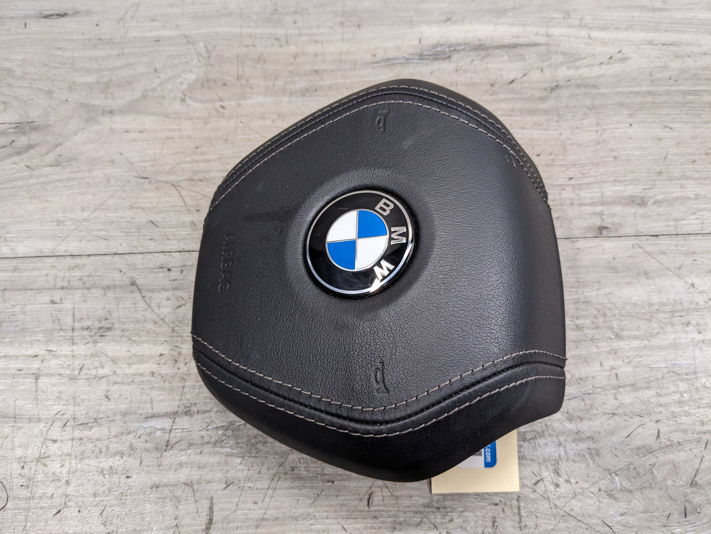 OEM BMW G12 G14 G16 Front Driver Black Leather Steering Wheel Airbag Air Bag