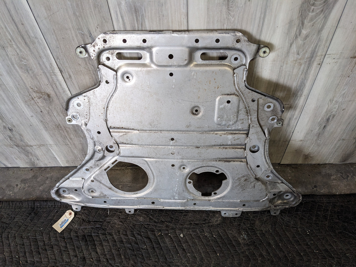 16-19 OEM BMW G11 G12 750 Under Engine Shield Reinforced Skid Plate