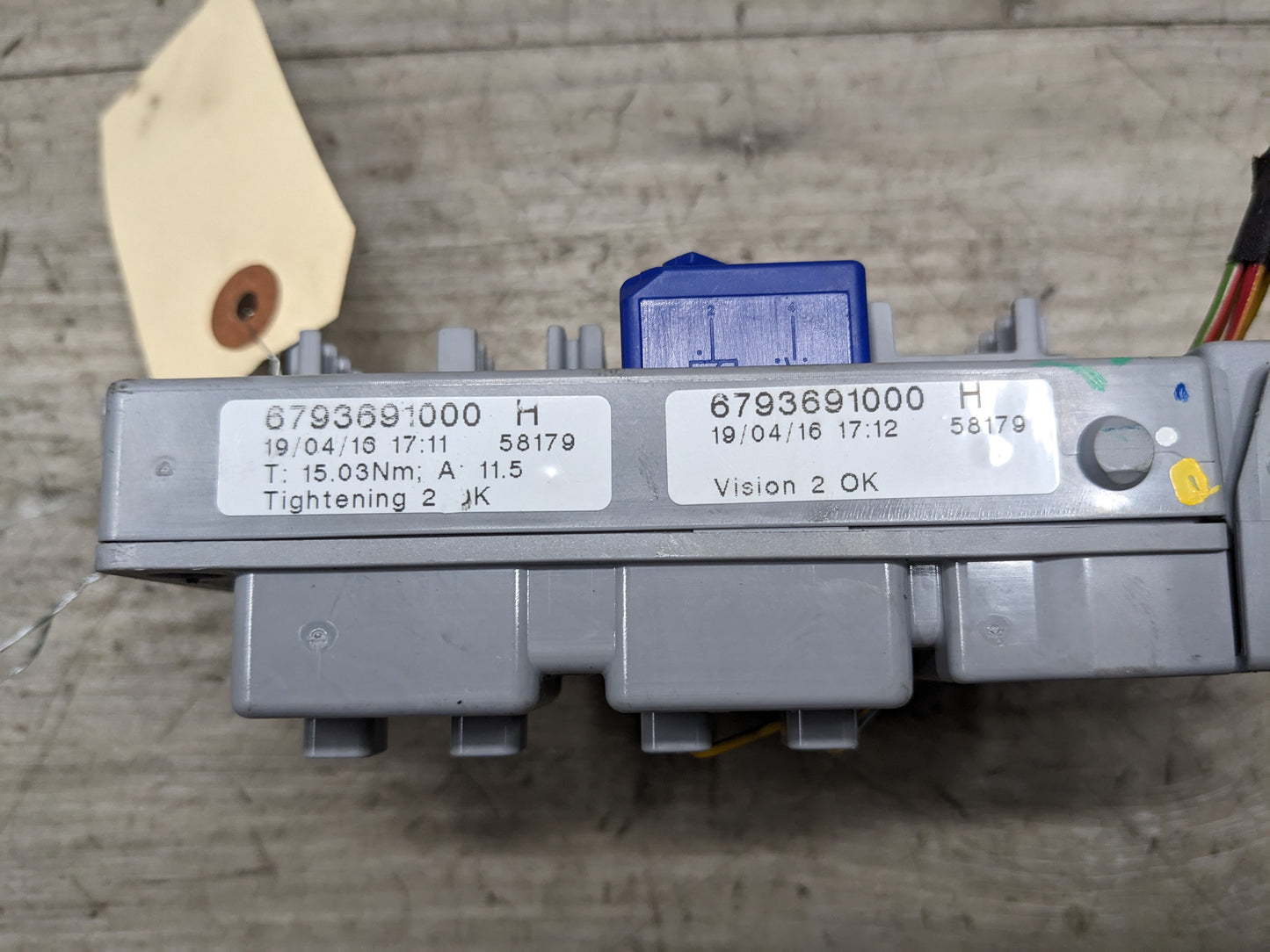 14-19 OEM BMW G30 G11 G12 G32 Front Left Power Distribution Junction Fuse Box