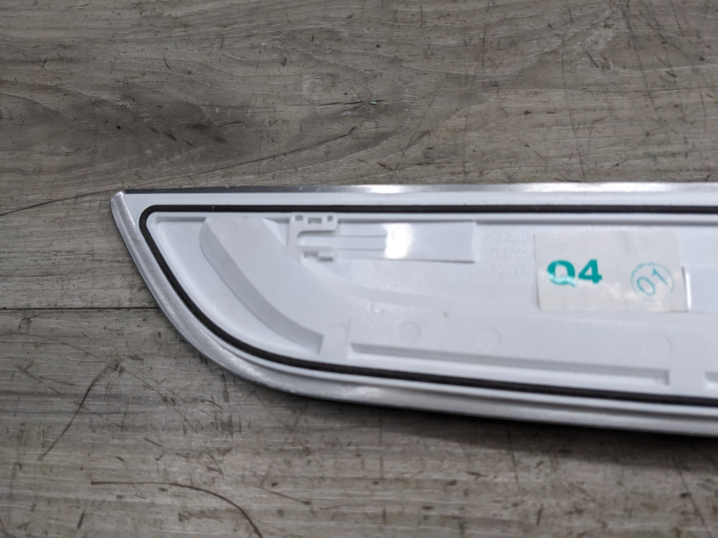 16-19 OEM BMW G11 G12 Rear Left Driver Side Door Sills Illuminated Entry Panel