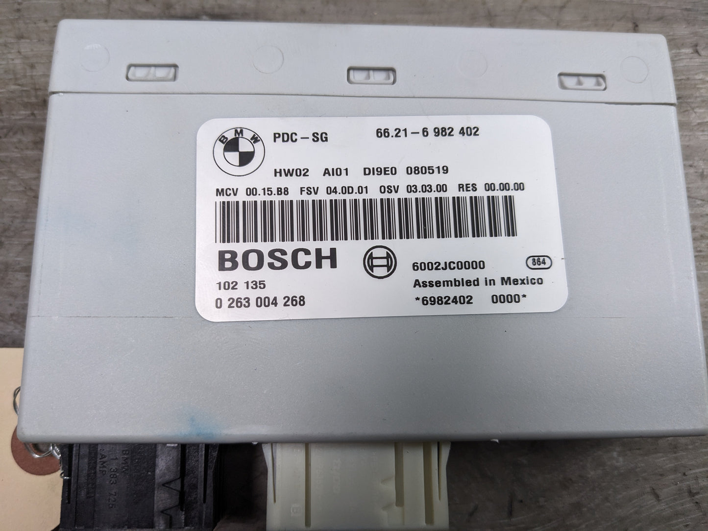 06-13 OEM BMW E93 E90 E92 135 328 335 Parking Distance Control Module Unit PDC