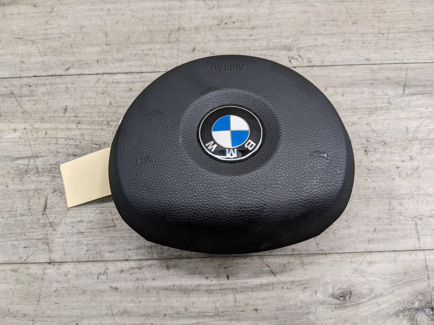 OEM BMW E82 E90 E92 E93 Front Driver SPORT Steering Wheel Airbag Air Bag Black