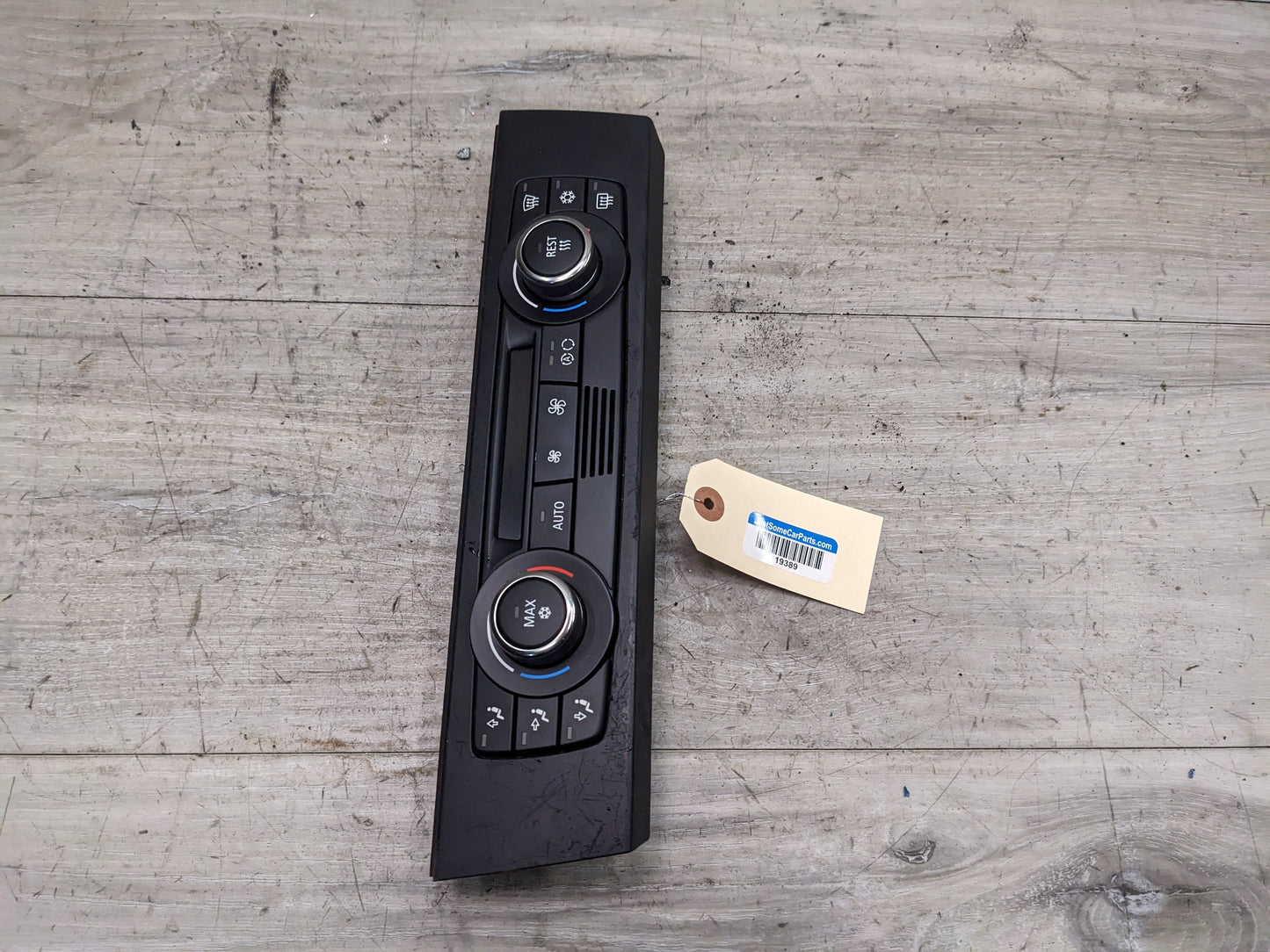 07-13 OEM BMW E92 E93 328 335 AC A/C Heater Climate Control Switch Panel *NOTE*